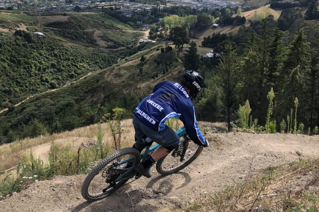 Mountain Biking at Nelson College