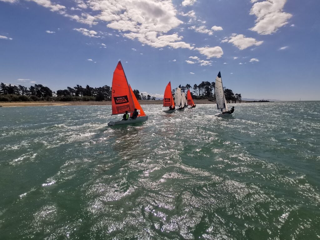 Sailing at Nelson College